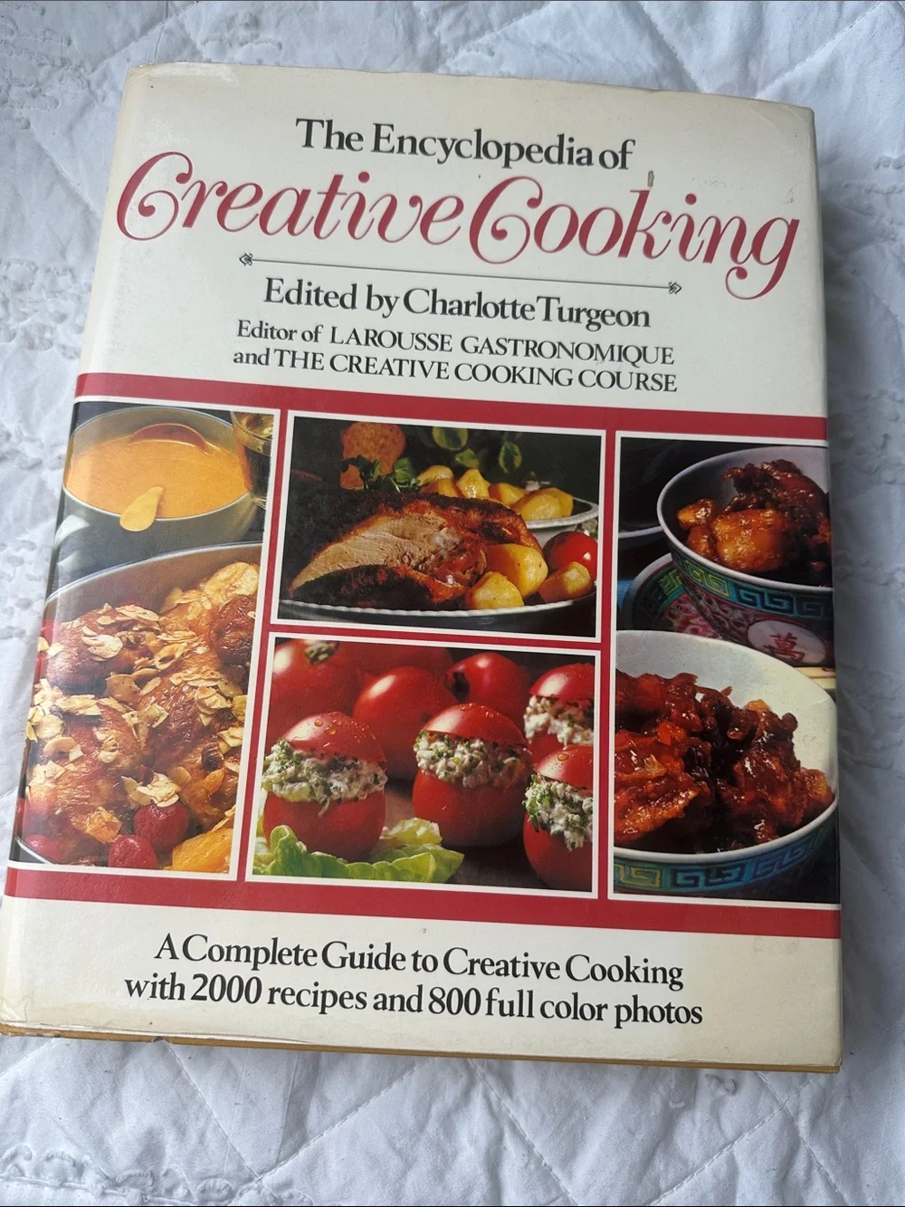 The Encyclopedia of Creative Cooking by Charlotte Turgeom- 1980s
